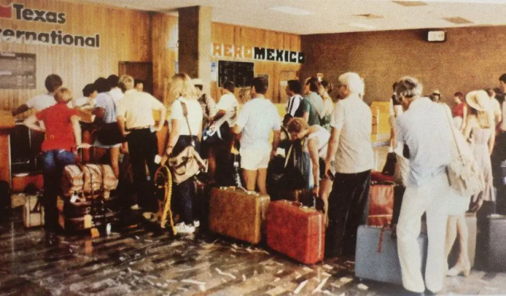 Sala de documentación Zihuatanejo años 80´s