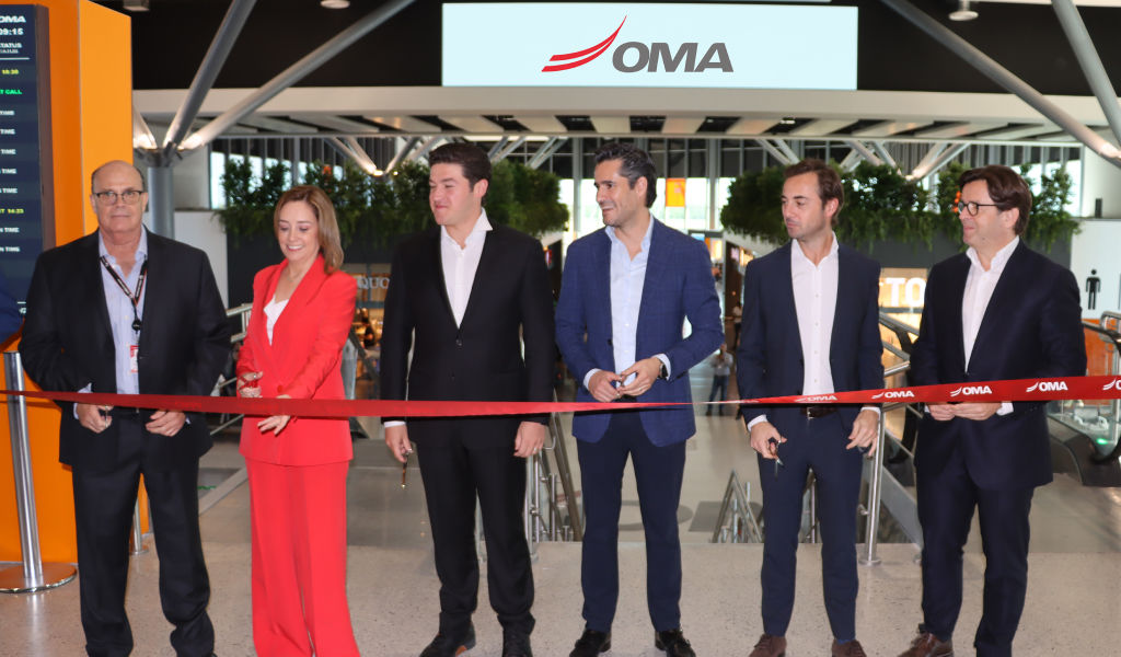 Apertura del Medio Finger en el Aeropuerto de Monterrey​