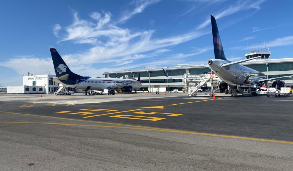Inauguración de la ampliación y remodelación del edificio terminal del Aeropuerto Internacional de Ciudad Juárez
